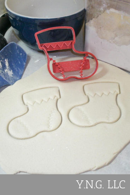 Stocking Christmas Gift Santa Cookie Cutter 3D Printed Made in USA PR122