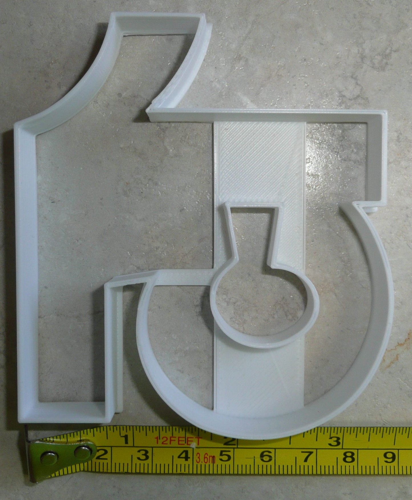 Number 15 Fifteen Quinceanera Birthday Cookie Cutter 3D Printed USA PR108-15