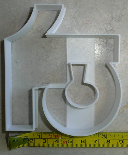 Number 15 Fifteen Quinceanera Birthday Cookie Cutter 3D Printed USA PR108-15