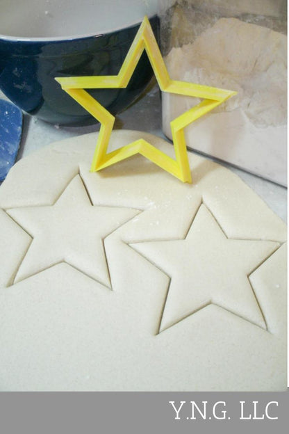 Star Shape Night Sky Astronomy Christmas Cookie Cutter USA PR175