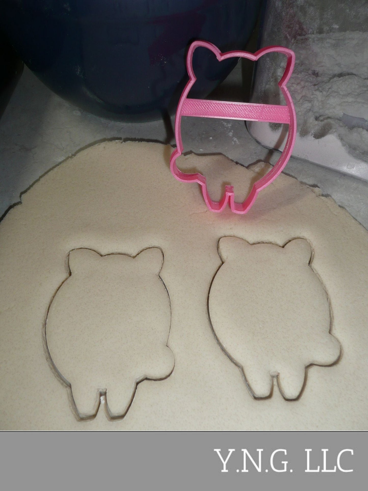 Pig Outline Front Facing Piggy Farm Animal Cookie Cutter USA PR3380