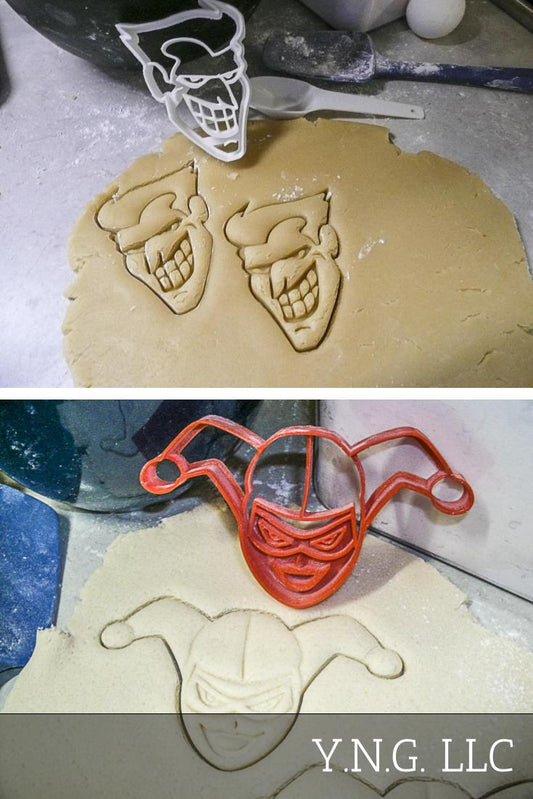 Joker Harley Quinn DC Comics Suicide Squad Set Of 2 Cookie Cutters USA PR1055
