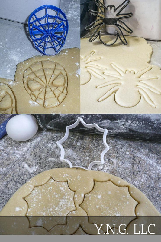 Spiderman Spider Man Superhero Marvel Set Of 3 Cookie Cutters USA PR1060