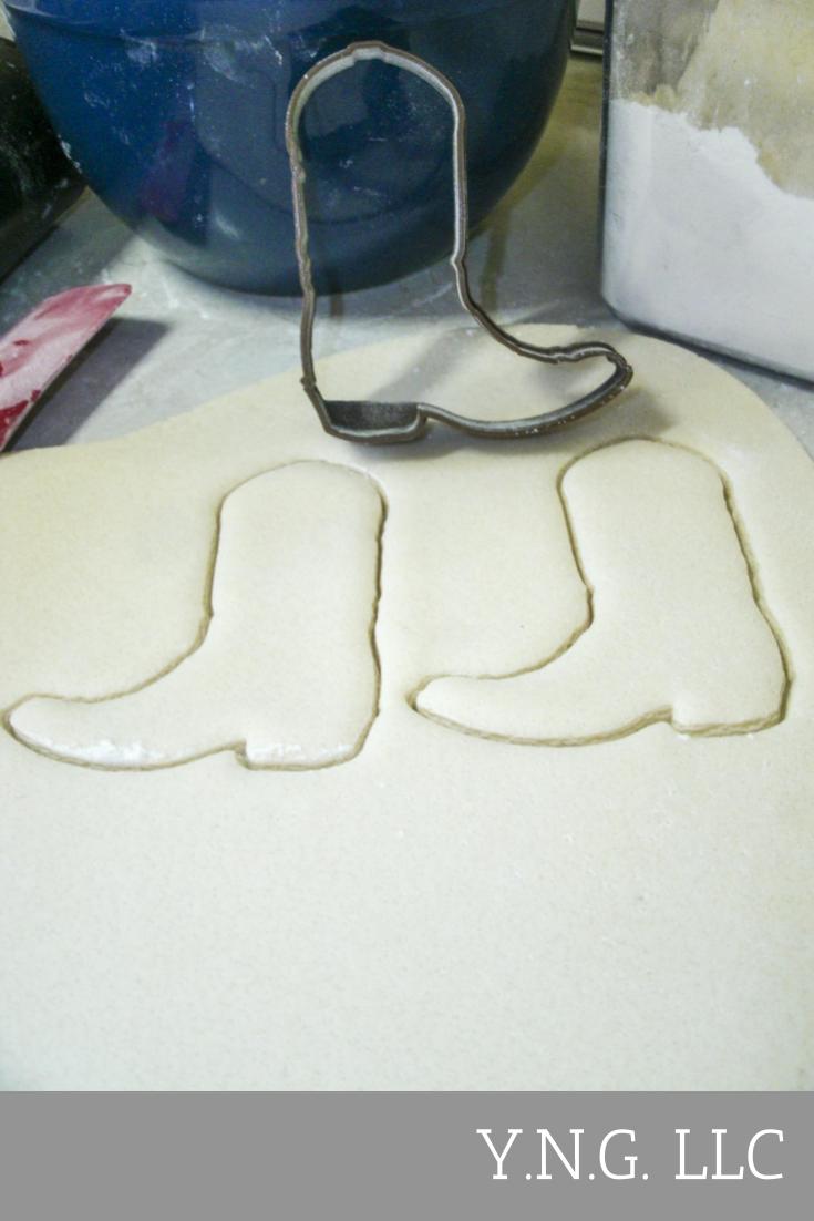 Texas Lone Star State Longhorn Cowboy Boot Set Of 5 Cookie Cutters USA PR1305