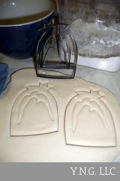 Nativity Manger Scene Baby Jesus Mary Joseph Christmas Cookie Cutter USA PR3031