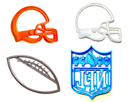 Cleveland Browns NFL Football Logo Set Of 4 Cookie Cutters USA PR1138