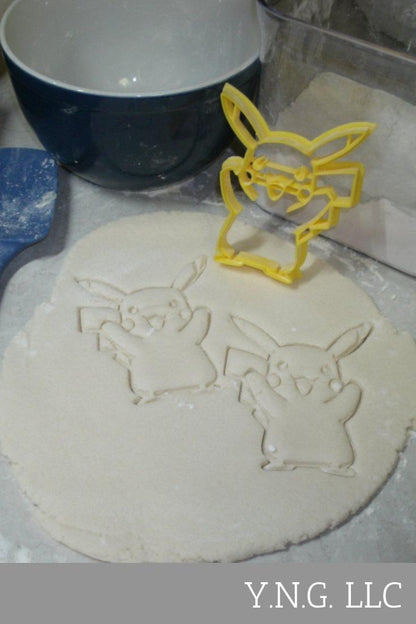 Pikachu Pokemon Go Anime Video Game Character Cookie Cutter Made in USA PR460