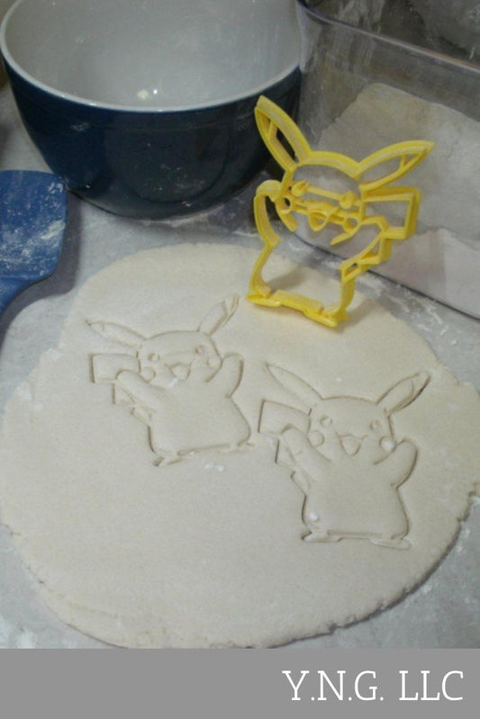 Pikachu Pokemon Go Anime Video Game Character Cookie Cutter Made in USA PR460