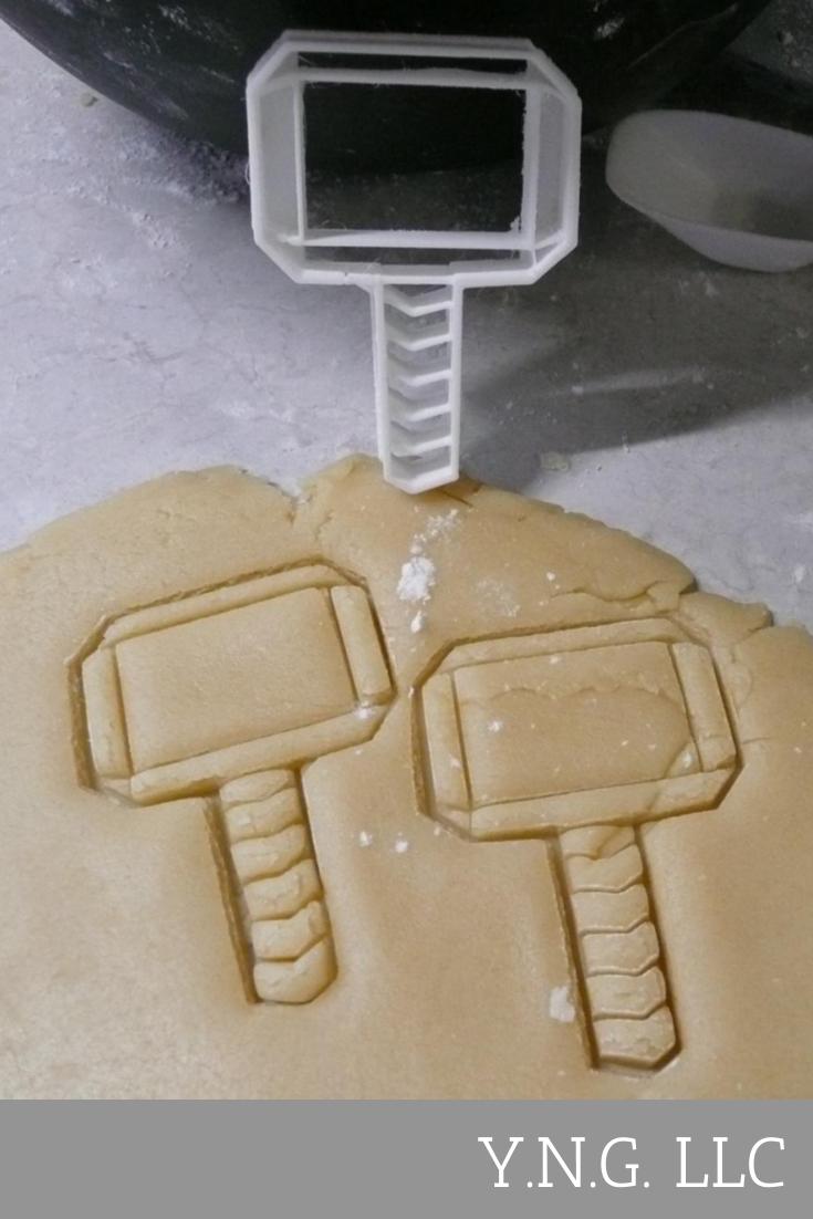 Thor Hammer Superhero Marvel Cookie Cutter Made in USA PR465