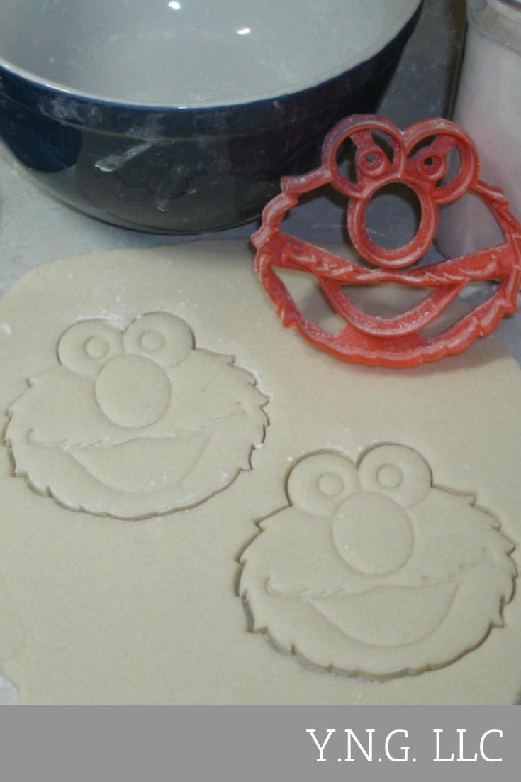Sesame Street Muppet Character Faces Set Of 10 Cookie Cutters USA PR1176