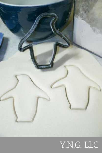 Penguin Outline Aquatic Bird Special Occasion Cookie Cutter USA PR290