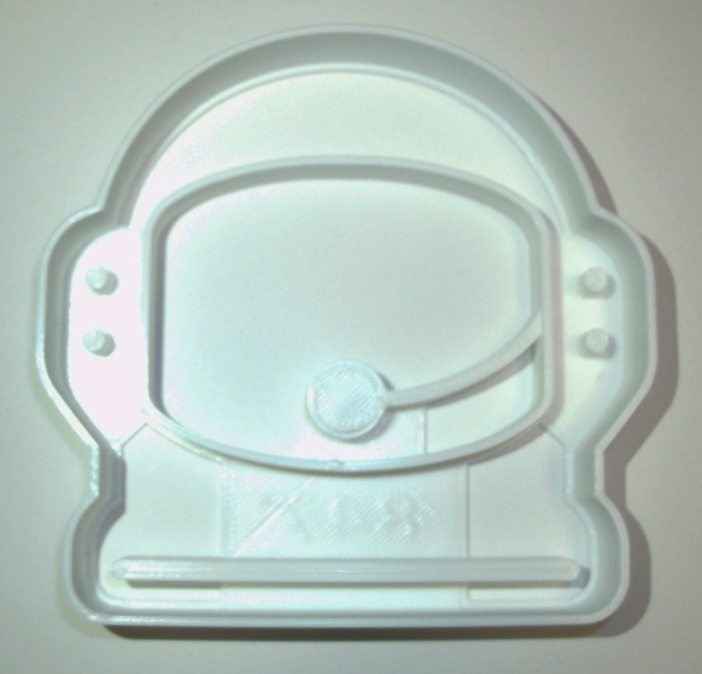 6x Astronaut Helmet Fondant Cutter Cupcake Topper 1.75 IN USA FD847