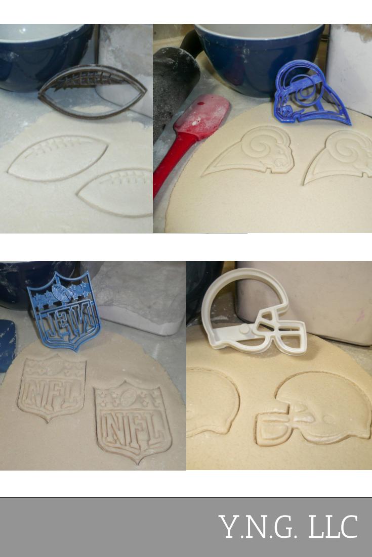 LA Los Angeles Rams NFL Football Logo Set Of 4 Cookie Cutters USA PR1128