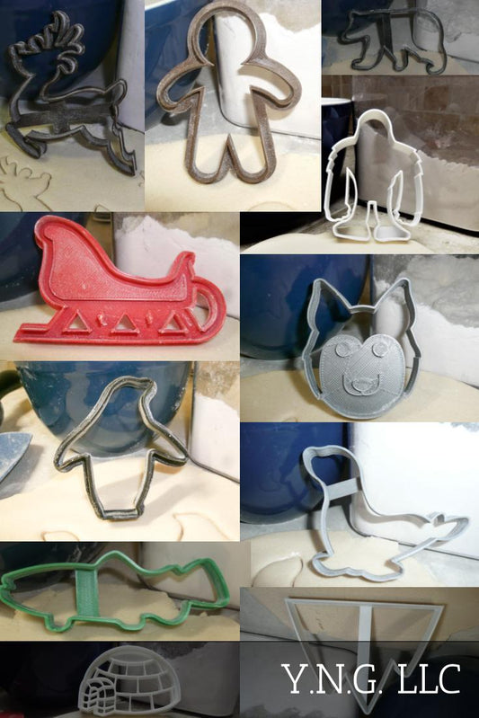 Polar Adventures Arctic Life Fun Set Of 11 Cookie Cutters USA PR1400