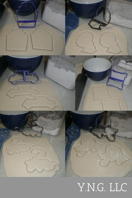 Roaring 20s Twenties Gatsby Simple Party Kit Set Of 6 Cookie Cutters USA PR1410