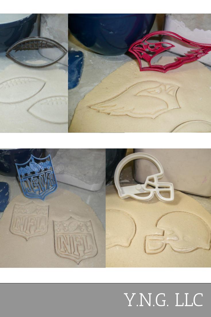 Arizona Cardinals NFL Football Logo Set Of 4 Cookie Cutters USA PR1153