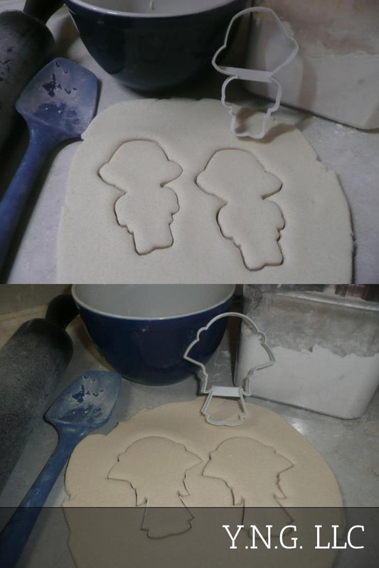 Pilgrim Couple Boy And Girl Thanksgiving Set Of 2 Cookie Cutters USA PR1390