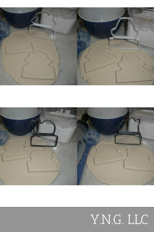 Indian Pilgrim Boy Girls Banners Thanksgiving Set Of 4 Cookie Cutters USA PR1389