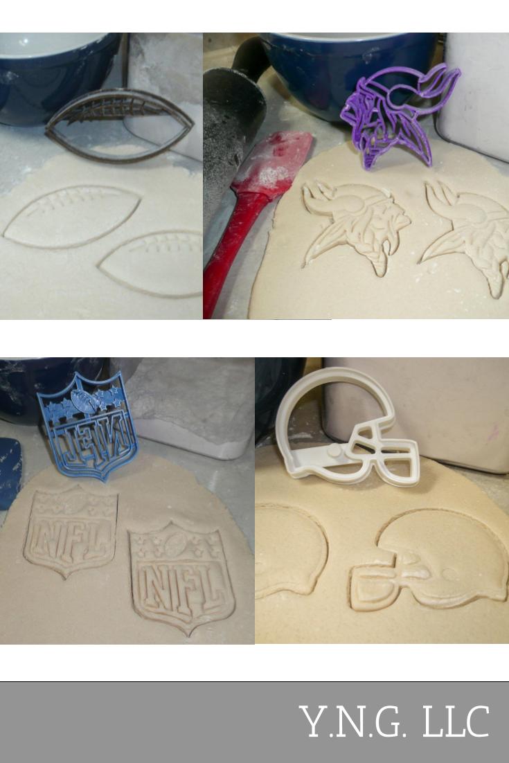 Minnesota Vikings NFL Football Logo Set Of 4 Cookie Cutters USA PR1136