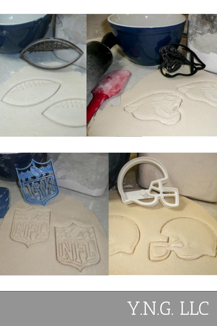 Jacksonville Jaguars NFL Football Logo Set Of 4 Cookie Cutters USA PR1148
