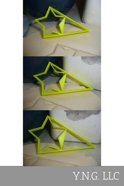 Shooting Stars Meteor Small Medium Large Set Of 3 Cookie Cutters USA PR1377