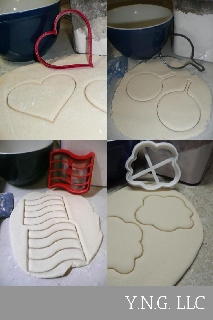 Dont Go Bacon My Heart Breaking Valentines Set Of 4 Cookie Cutters USA PR1431