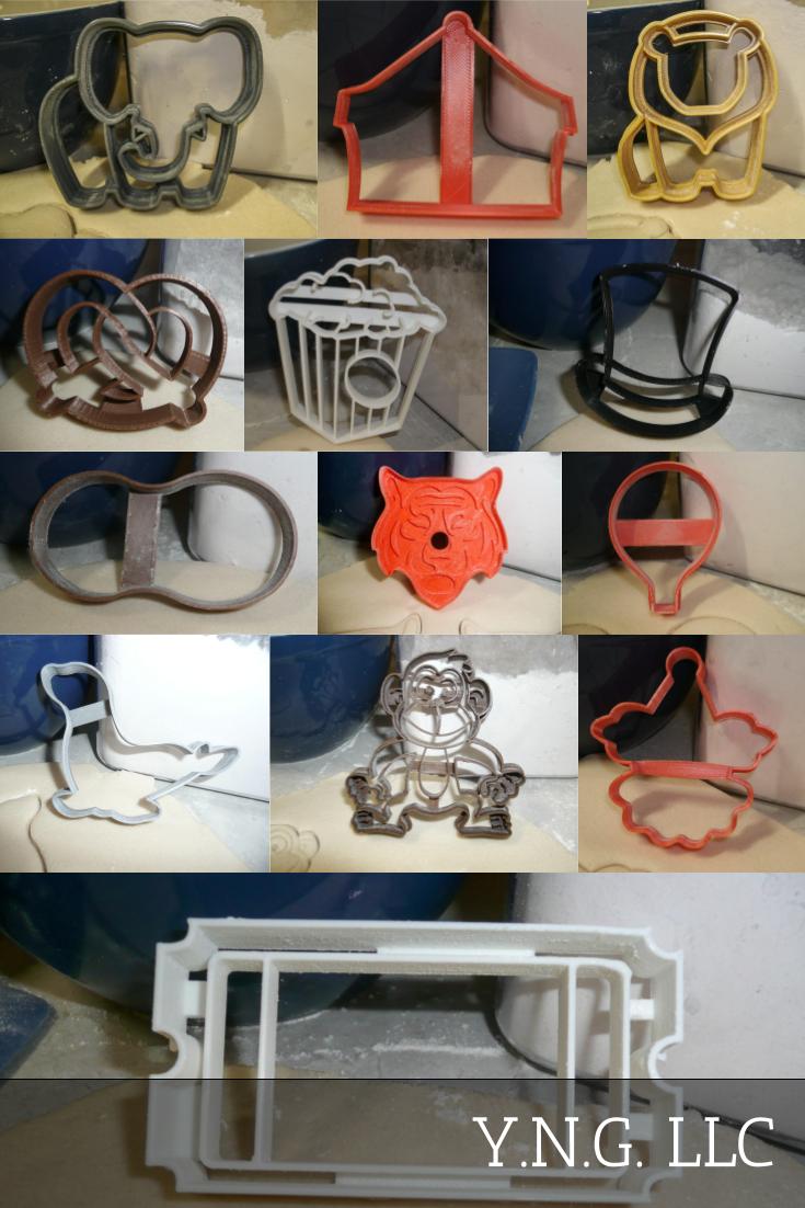 Circus Carnival Traveling Tent Ringmaster Set Of 13 Cookie Cutters USA PR1432
