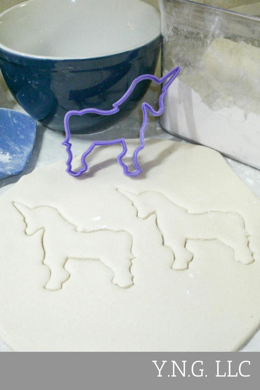 Unicorn Full Body Magical Creature Magic Power Cookie Cutter USA PR303