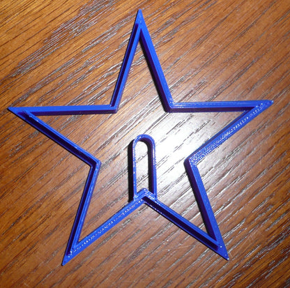 3D Star Christmas Cookie Cutter Holiday Made in USA PR293