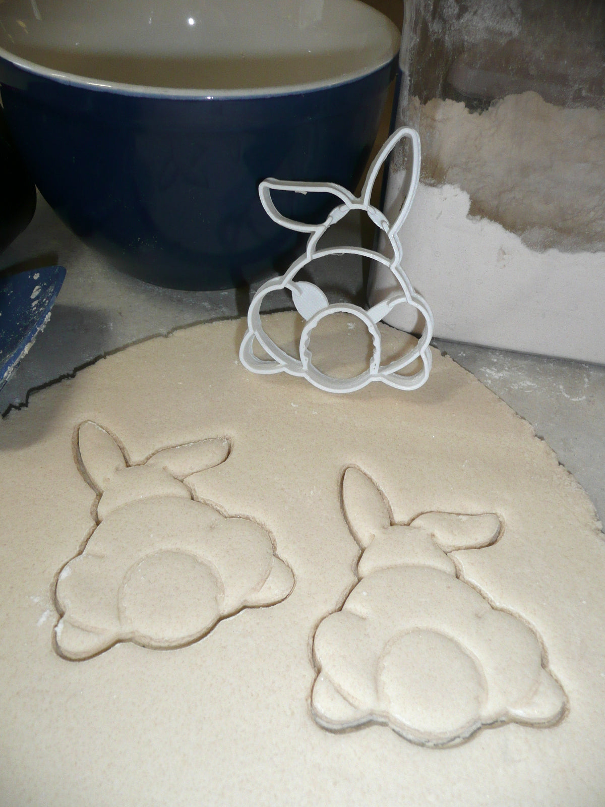 Easter Bunny Butt Back Spring Rabbit Cookie Cutter Made In USA PR2341