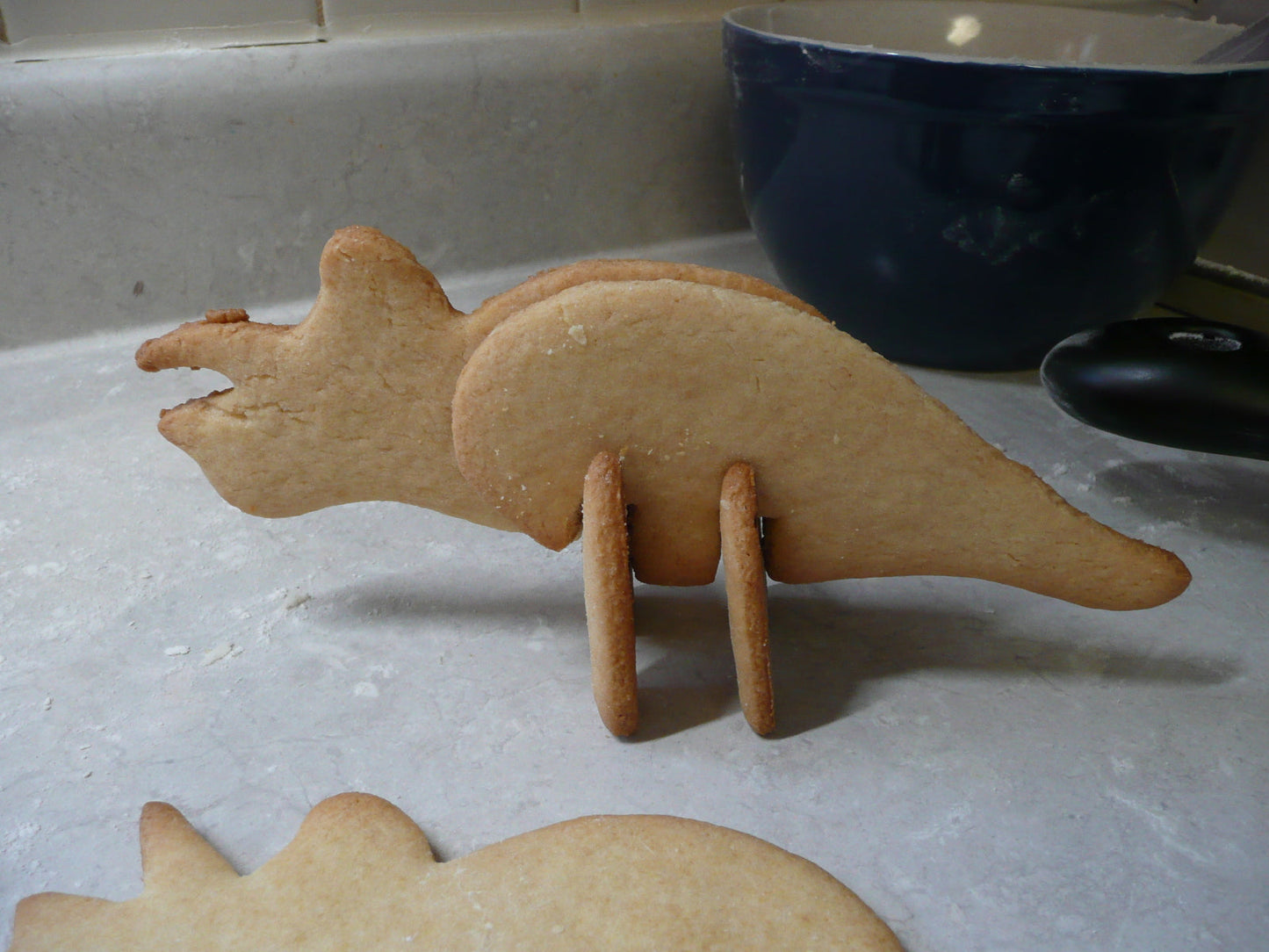 3D Triceratops Dinosaur 3 Piece Set Cookie Cutter Made in USA PR408
