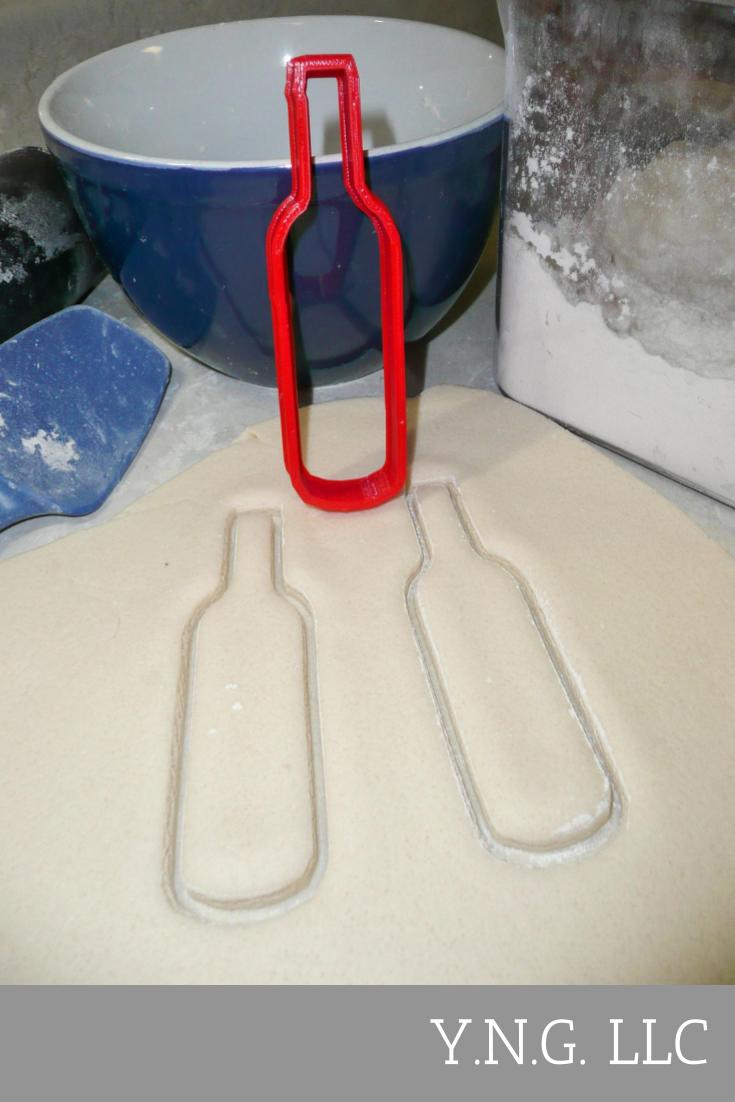 Wine And Cheese Lovers Party Winery Tasting Set Of 9 Cookie Cutters USA PR1365