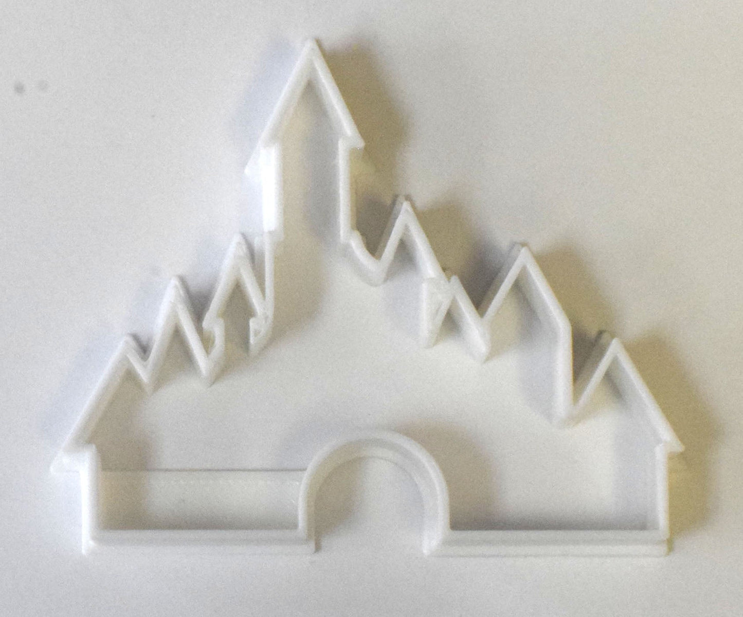 6x Cinderella Castle Fondant or Cupcake Topper Size 1.75" USA FD513