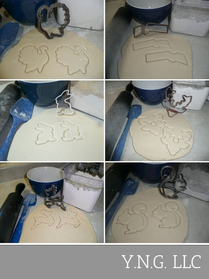 Hunting Season Hunt Set of 6 Cookie Cutters USA PR1520