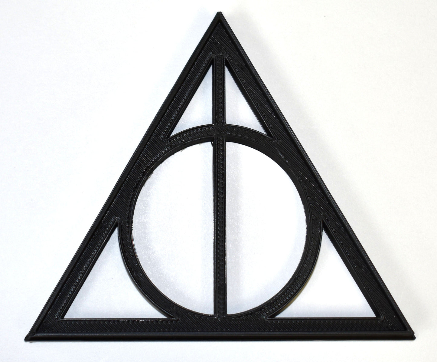 6x Deathly Hallows Fondant Cutter Cupcake Topper Size 1.75" USA FD720