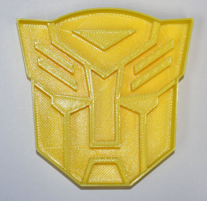 6x Bumblebee Transformers Fondant Cutter Cupcake Topper Size 1.75" USA FD722