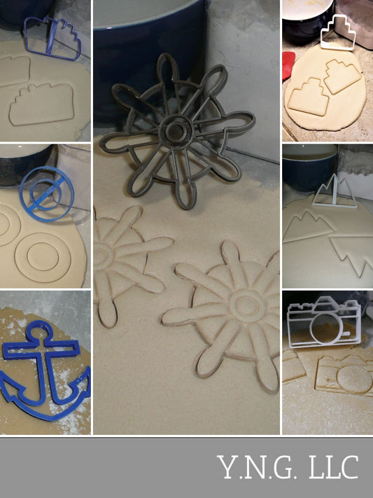 Alaskan Cruise Ship Alaska Vacation Set of 7 Cookie Cutters USA PR1510