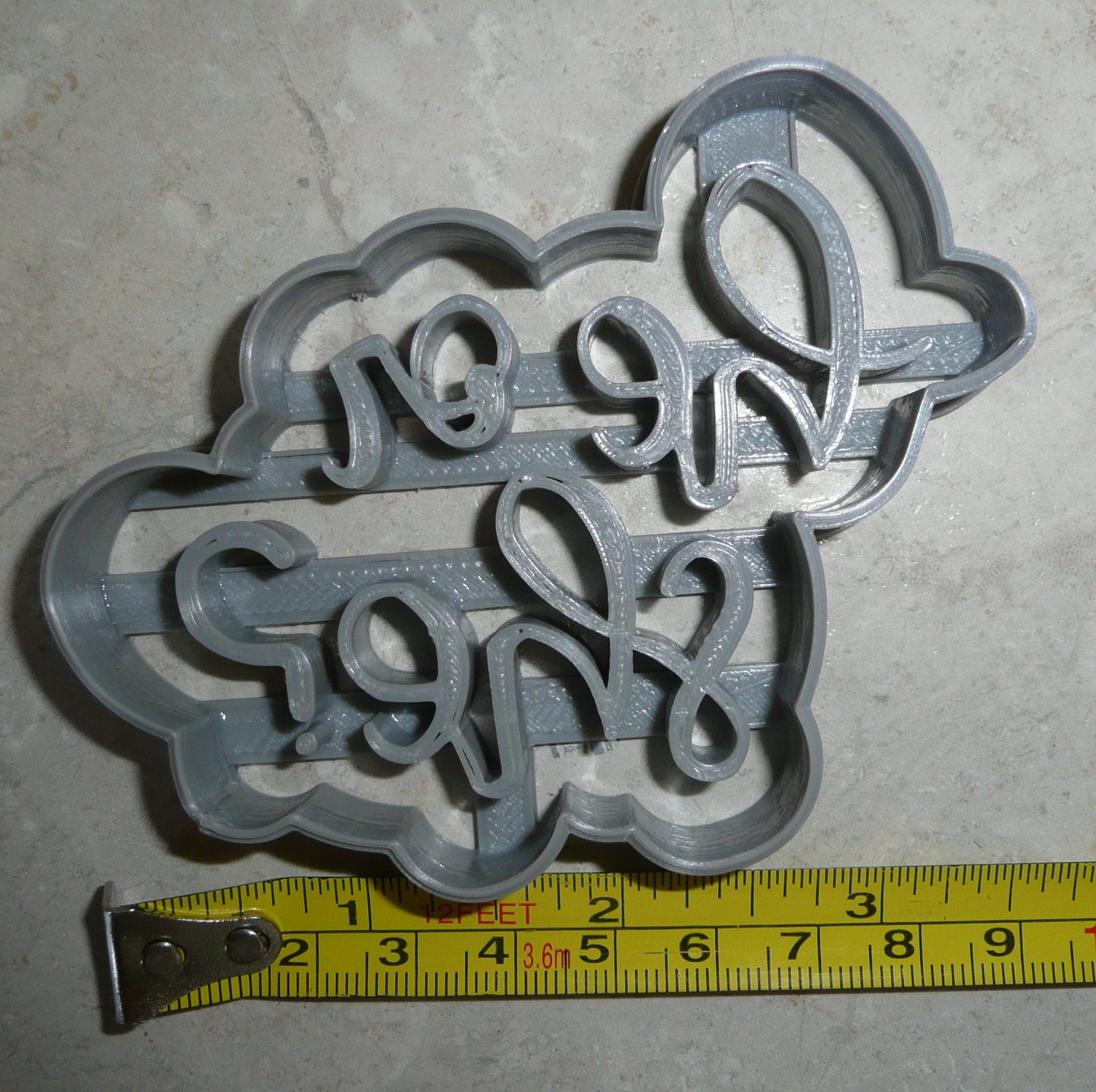 He Or She Gender Reveal Baby Announcement Shower Cookie Cutter USA PR2522