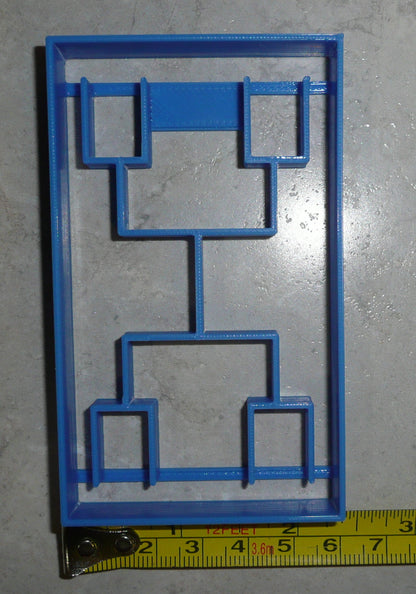 Sports Basketball Game Tournament Playoff Bracket Cookie Cutter USA PR2419