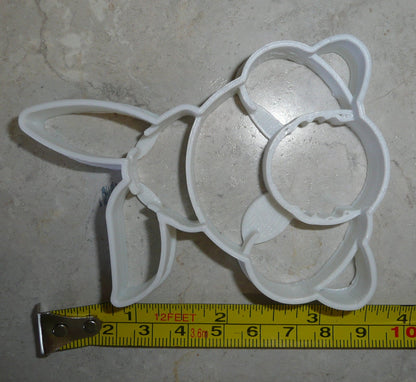 Easter Bunny Butt Back Spring Rabbit Cookie Cutter Made In USA PR2341