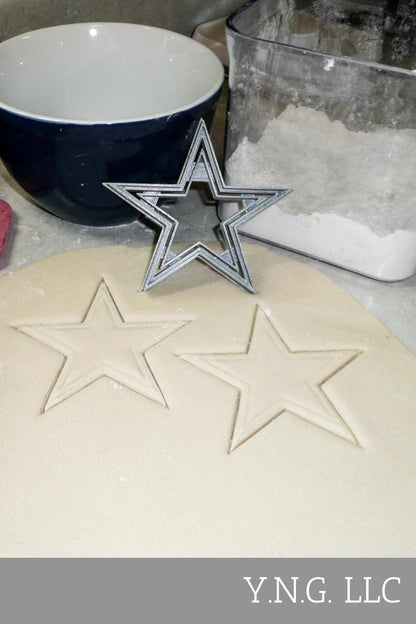 Texas Lone Star State Longhorn Cowboy Boot Set Of 5 Cookie Cutters USA PR1305
