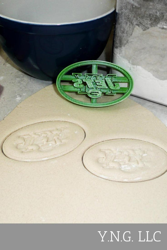 New York Jets Football Logo Sports Cookie Cutter Made In USA PR951