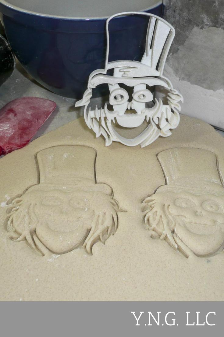 The Haunted Mansion Movie Characters Logo Set Of 7 Cookie Cutters USA PR1168