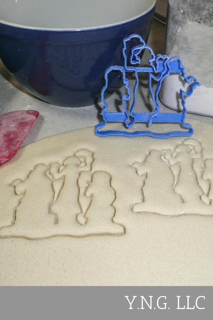 Hitchhiking Ghosts The Haunted Mansion Mystery Movie Cookie Cutter USA PR966