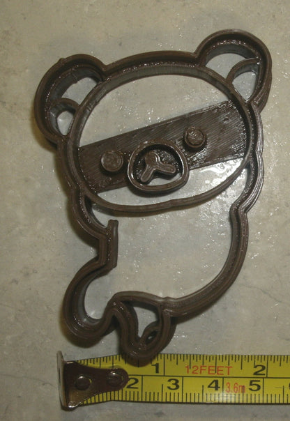 Teddy Bear Laying Down Relaxing Cookie Cutter Made In USA PR778