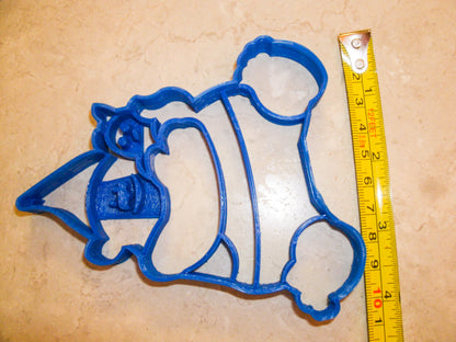 Biggie And Pet Worm Mr Dinkles Trolls Movie Cookie Cutter Made In USA PR2002