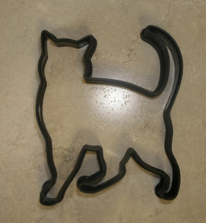 Cat Kitty Walking Animal Cookie Cutter Play Doh Made in USA PR542