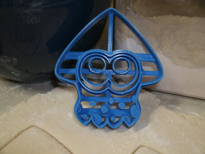 Inspired by Splatoon Squid Character Cookie Cutter Made in USA PR443