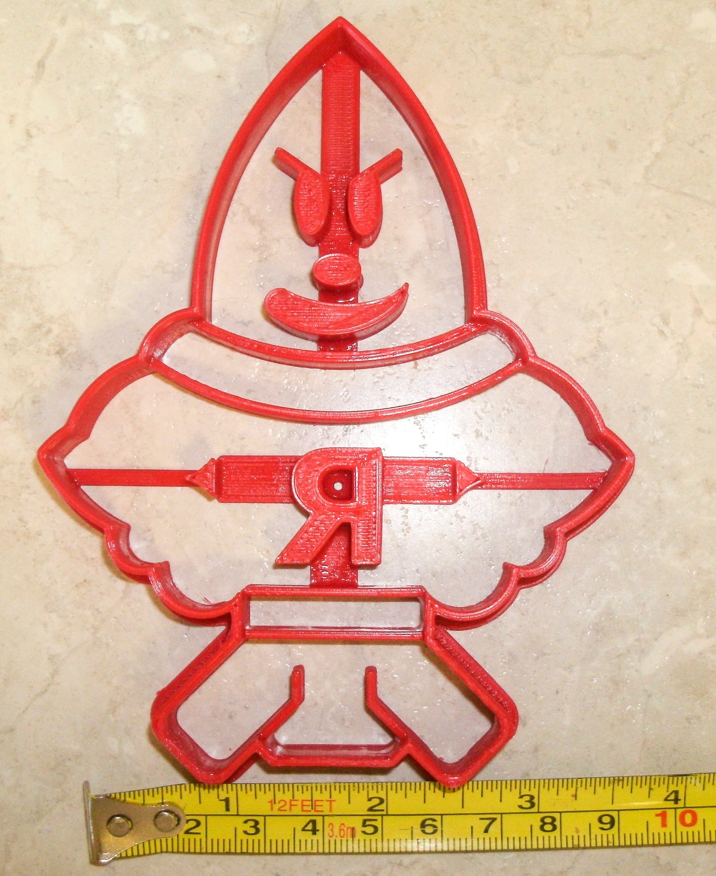 RCHS Rensselaer Central Schools Bomber Mascot Cookie Cutter Made in USA PR88