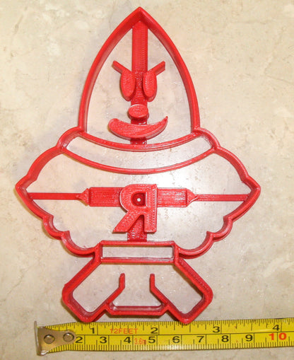 RCHS Rensselaer Central Schools Bomber Mascot Cookie Cutter Made in USA PR88